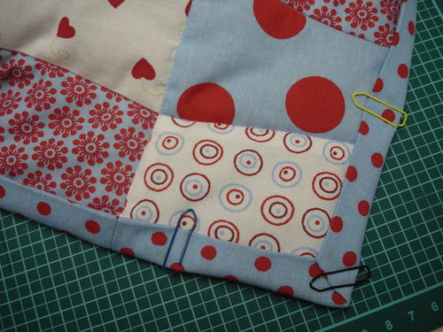 Baby-Quilt - Binding